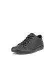 ECCO® Soft 7 dame sneakers skinn - Svart - M
