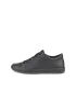 ECCO® Soft 7 dame sneakers skinn - Svart - O