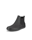 Women's ECCO® Soft 7 Leather Chelsea Boot - Black - M