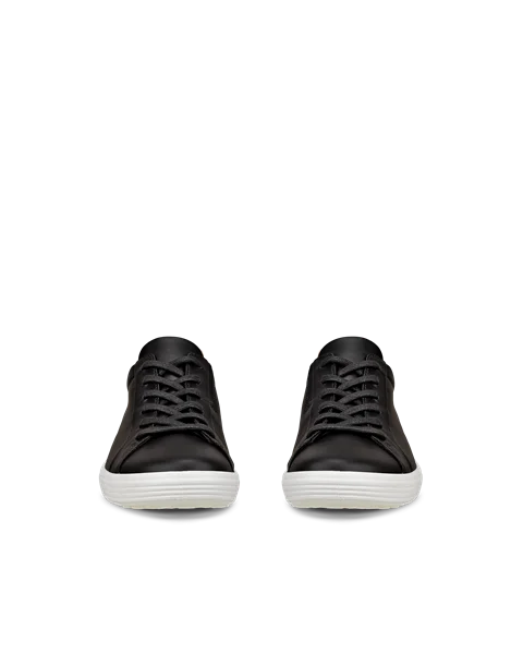 ECCO® Soft 7 odiniai sportbačiai moterims - Juodas - Front_Pair