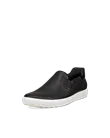 ECCO® Soft 7 Damen Ledersneaker - Schwarz - M