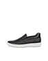 ECCO® Soft 7 Damen Ledersneaker - Schwarz - O