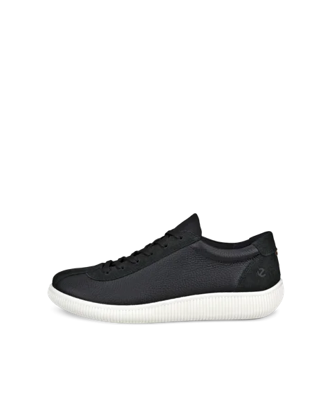 ECCO® Soft Zero Skinnsneaker dam - Svart - O