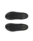 ECCO® Soft Zero női bőr sneaker - FEKETE  - Top_Left_Pair