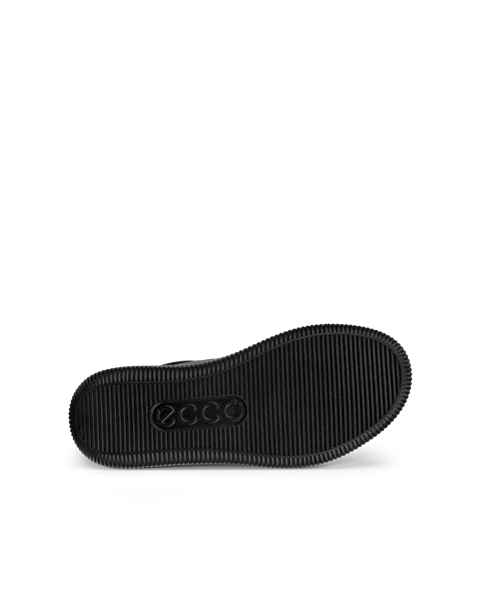 ECCO® Soft Zero baskets en cuir pour femme - Noir - S