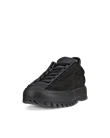 Damskie nubukowe sneakersy ECCO® Street Ace RAL7000 - Czarny - M