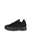 Ženski ležerni čevlji iz usnja nubuk ECCO® Street Ace RAL7000 - črna - O