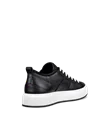 Women's ECCO® Street Ace Leather Trainer - Black - B