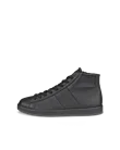 ECCO® Street Lite Damen High-Top Sneaker aus Leder - Schwarz - O