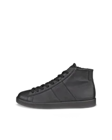 ECCO® Street Lite Dames hoge leren sneaker - Zwart - O