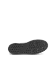 Damskie skórzane sneakersy ECCO® Street Platform - Czarny - S