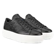 Dámske kožené tenisky ECCO® Street Platform - Čierna - Pair