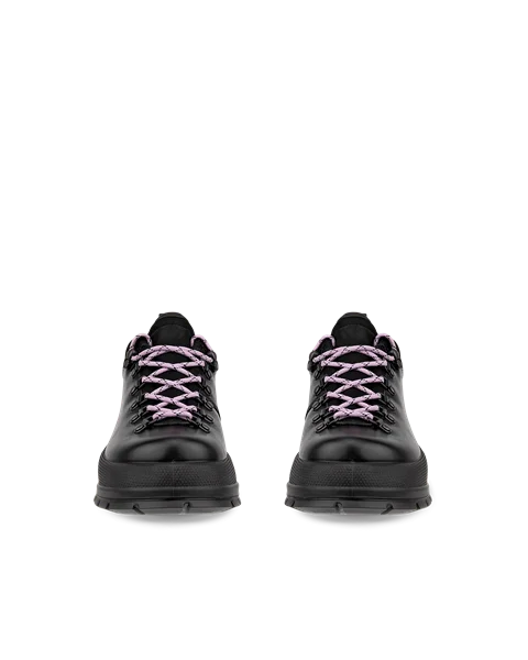 ECCO® Track 30 lædersko i vandtæt  til damer - Sort - Front_Pair