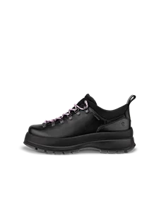 Women's ECCO® Track 30 Leather Waterproof Shoe - Black - O