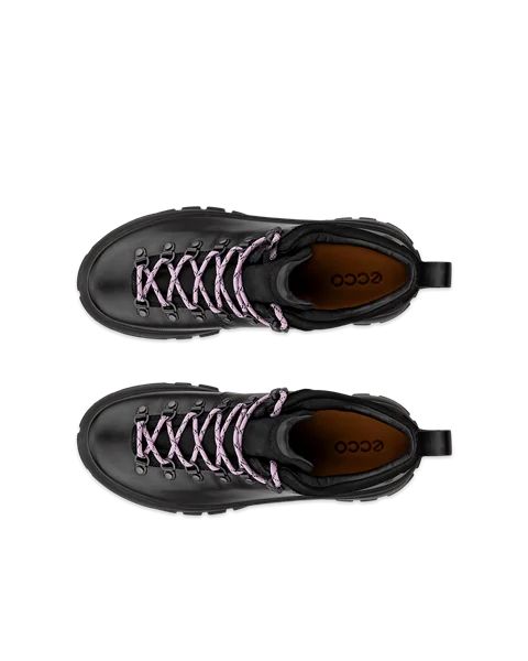 ECCO® Track 30 lædersko i vandtæt  til damer - Sort - Top_Left_Pair