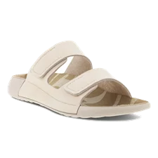 ECCO® Cozmo sandaler i nubuck med to remme til damer - Beige - Main