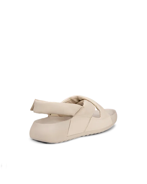 Naisten ECCO® Cozmo PF nahkasandaali - Beige - B