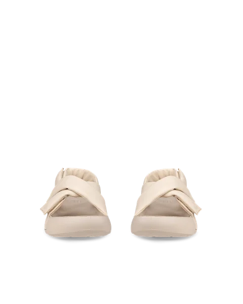 Naisten ECCO® Cozmo PF nahkasandaali - Beige - Front_Pair