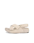 Naisten ECCO® Cozmo PF nahkasandaali - Beige - O