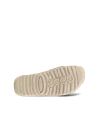 ECCO® Cozmo Sandal sandaler i nubuck med to remme til damer - Beige - S