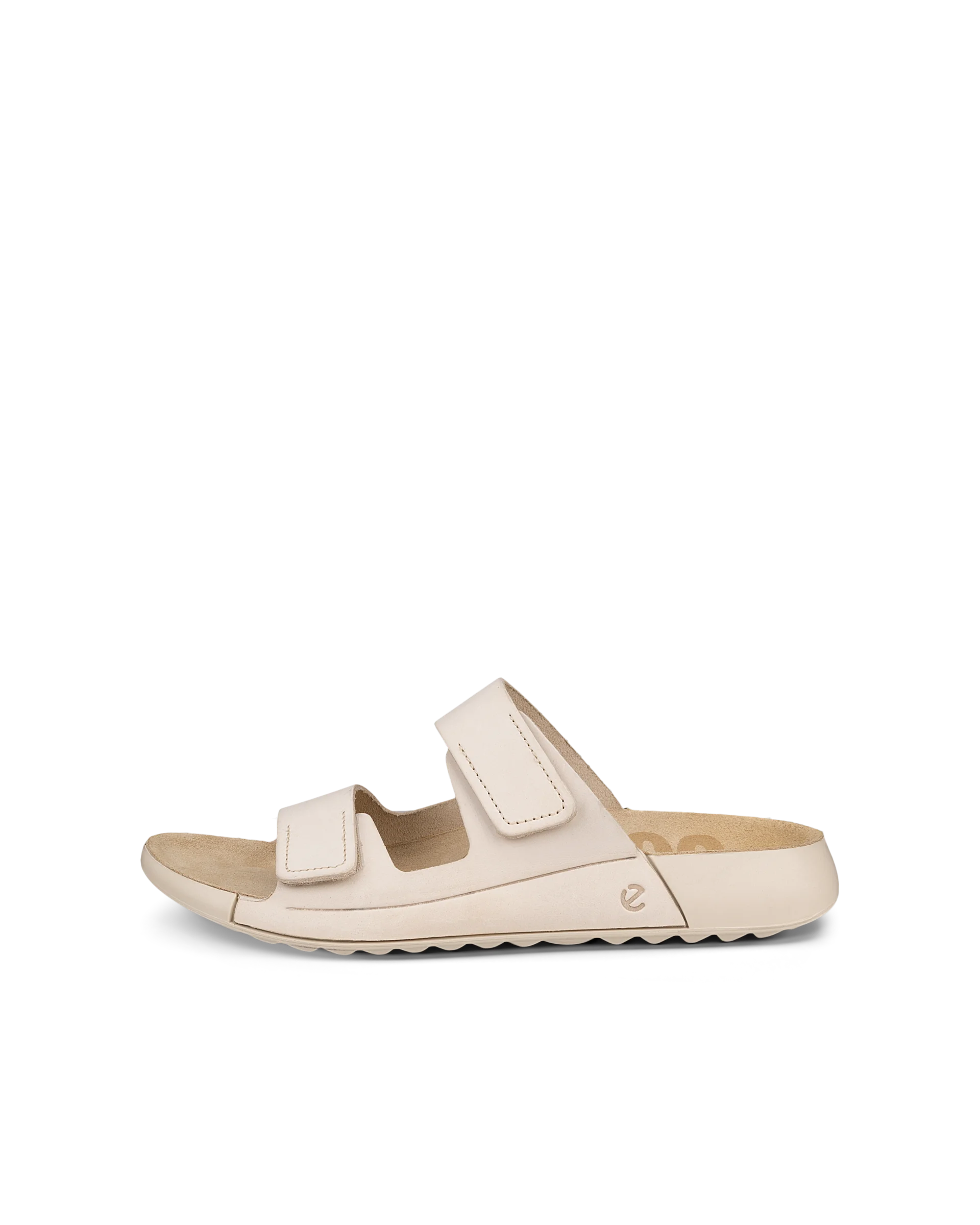 ECCO Cozmo W - Women’s Nubuck Two Strap Sandal - Beige - Size: 2.5-3 (EU 35)