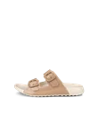 Dámske kožené sandále 2 remienky ECCO® Cozmo - Béžová - O