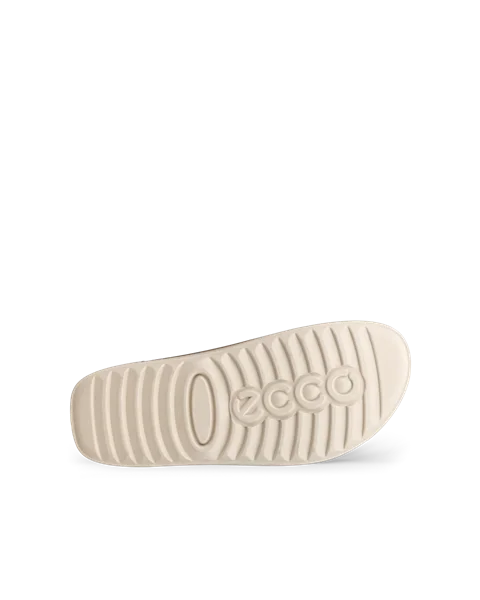 Dámske kožené sandále 2 remienky ECCO® Cozmo - Béžová - S