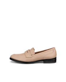 ECCO® Dress Classic 15 Dames leren loafer - Beige - O