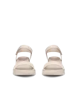 ECCO® Flowt LX dame kilesandaler skinn - Beige - Front_Pair