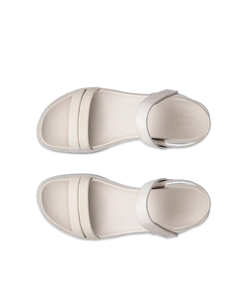 ECCO® Flowt LX dame kilesandaler skinn - Beige - Top_Left_Pair