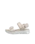 Women's ECCO® Gruuv Sol Nubuck Heeled Sandal - Beige - O