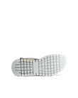 ECCO® Gruuv Sol sandale à talon en cuir pour femme - Beige - S