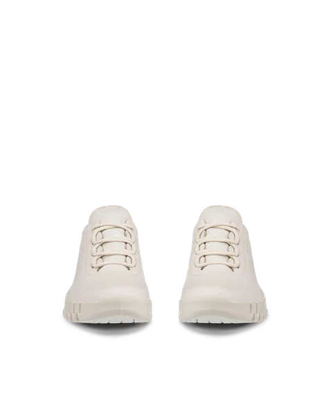 ECCO® Gruuv baskets en cuir Gore-Tex pour femme - Beige - Front_Pair