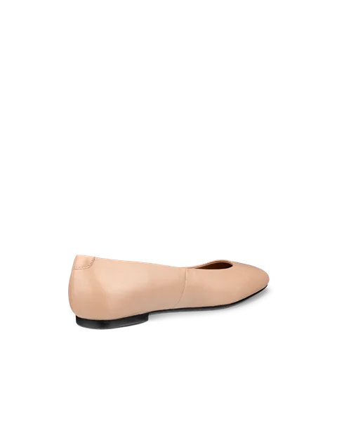ECCO® Margot Damen Lederballerina - Beige - B