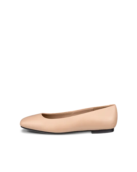 ECCO® Margot Damen Lederballerina - Beige - O
