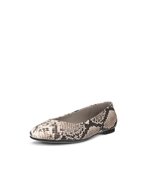 ECCO® Margot ballerines en cuir pour femme - Beige - M