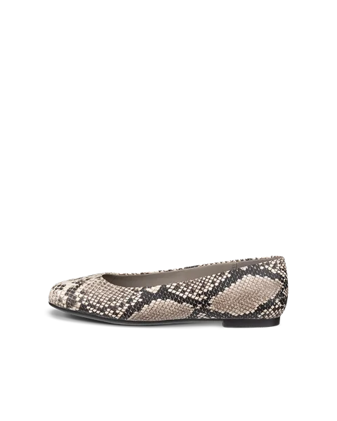 ECCO® Margot ballerines en cuir pour femme - Beige - O