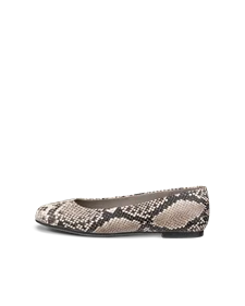 ECCO® Margot Damen Lederballerina - Beige - O