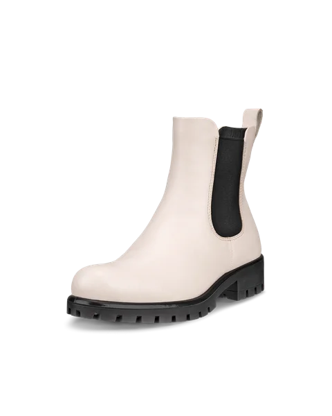 ECCO® Modtray Chelseaboots skinn dam - Beige - M