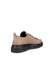 Women's ECCO® Nouvelle Leather Lace-Up Shoe - Beige - B