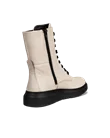 Botas atacadores couro mulher ECCO® Nouvelle - Bege - B