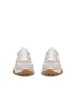 ECCO® Retro Sneaker Damen Ledersneaker - Beige - Front_Pair