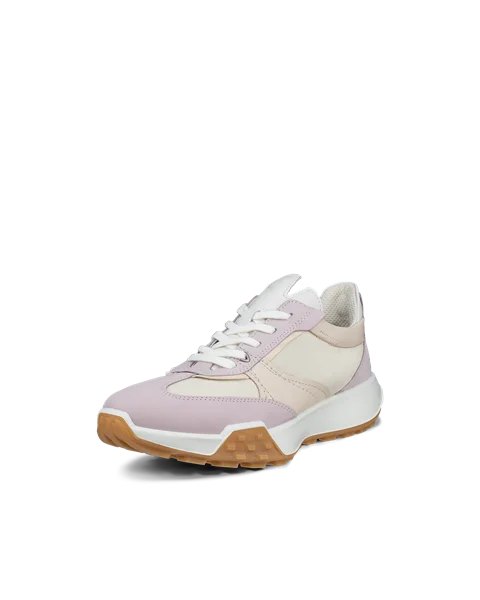 ECCO® Retro Sneaker Damen Ledersneaker - Beige - M
