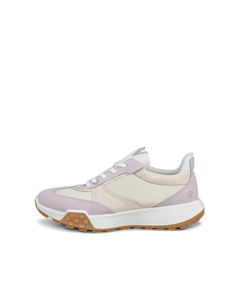 ECCO® Retro Sneaker Damen Ledersneaker - Beige - O