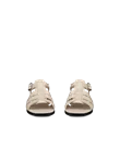 Women's ECCO® Sculpted Alba 25 Leather Heeled Sandal - Beige - Front_Pair