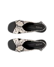 ECCO® Sculpted Alba 25 Dames leren sandaal met hak - Beige - Top_Left_Pair