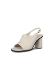 ECCO® Sculpted Alba 65 Damen Ledersandale mit Absatz - Beige - M