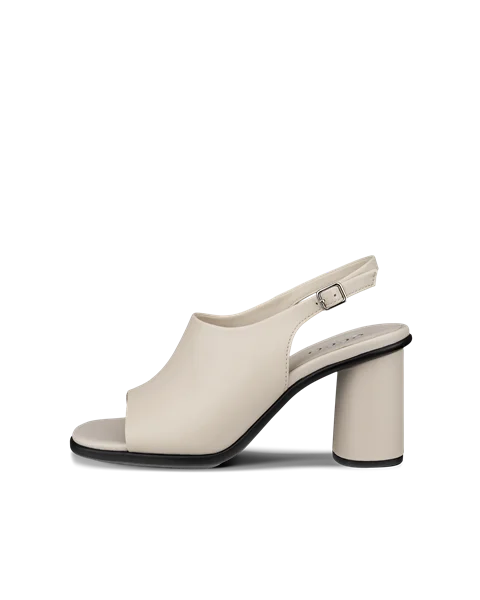 ECCO® Sculpted Alba 65 Damen Ledersandale mit Absatz - Beige - O
