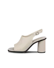 ECCO® Sculpted Alba 65 Damen Ledersandale mit Absatz - Beige - O
