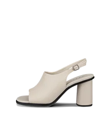 ECCO® Sculpted Alba 65 Dames leren sandaal met hak - Beige - O
